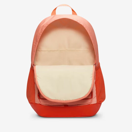 Nike (Nike) sac à dos sac de sport sac à école sac à dos sac à dos et femmes sac 26l Sac étudiant de maquillage 25 ans Nouveau sac d'ordinateur de 15 pouces Orange HJ8200-844 26L