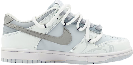 耐克（NIKE）球鞋定制  Dunk Low  做旧复古 秋日穿搭   男女款板鞋 DD1391-103(Team108-男款小男2 40.5