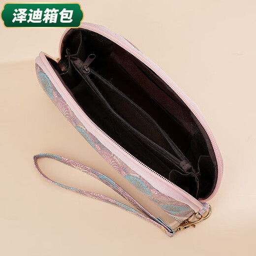 Yunluo Chinese Valentine's Day Women's Clutch Bag Fashion Casual Women's Bag Shell Bag Mobile Coin Purse Handbag Small Bag Pink