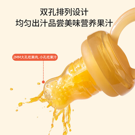 Audemars Piguet Fruit and Vegetable Bite Baby Fruit Fruit Soothing Teether for babies over 6 months old, Koala S+L size bite bag set, 2 pieces