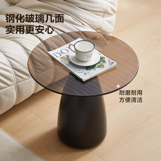Quanyou Home Italian minimalist living room home coffee table sofa side table combination small apartment tea table tea table storage table