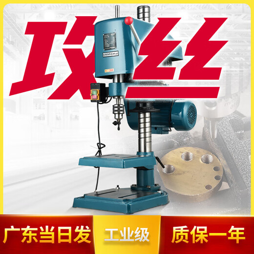 
He Jiangong Electric Tapping Machine Tapping Machine Desktop Working Tissue Machine Swj-16 Multifunctional Tapping Machine Swj-12TD [All Copper Lightweight Model] SWJ-12370W Single