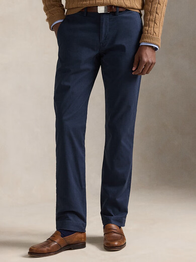 Polo Ralph Lauren 拉夫劳伦男装 经典款弹力直筒版型奇诺裤RL12171 410-海军蓝 33  (33/34)