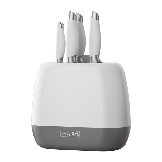 Shibazi Kitchen Knife Set Bone Chopping Knife Meat Slicing Knife Fruit Knife Yangjiang Shibazi Kitchen Knife Home Yueyun S Set SL2552-1 5-piece Set