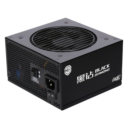 SAMA Black Diamond 1000W V4 Gold Medal ATX3 Computer Power Supply PPLP Gold Medal/12V-2 6/Japanese Large Capacitor/One-button Start/Stop/14CM Short Body/Embossed Cable/5090