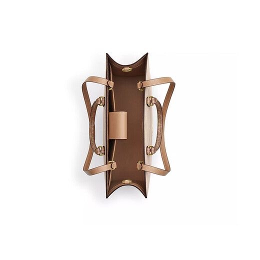 Coach (Coach) [Brand Direct Supply] Damenbeutel große Kapazität Pendler One-Shoulder-Handtasche Geschenk für Frauen Milk Tea Farbe Cy677 IMXI9