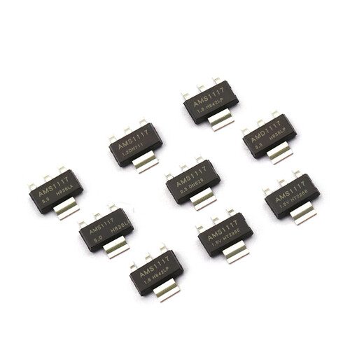 AMS1117-3.3V 1.5/1.8/5.0vADJ regulated power supply step-down ic chip sot-223 AMS-3.3V package SOT223 (10 pcs)