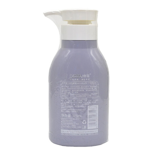 DEKOU Silk Hair Care Styling Water Wax Ripple Plumping Elastin Water Glossy Elastic Styling Gel Hydrating, Moisturizing and Smooth DEKOU Water Glossy Elastic Styling Gel