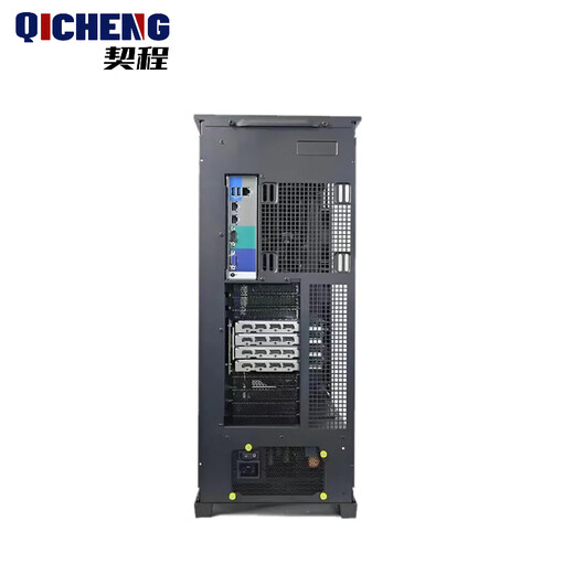 AMD Qicheng tower water-cooled server workstation 9554/9654/9754 EYPC multi-core high-performance computing Threadripper 7980X 64 cores 128 threads including 1650W power supply*1 | no memory | no hard disk