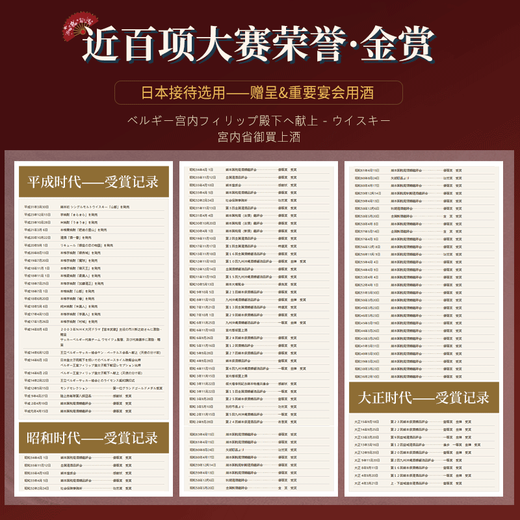 风间【金奖受赏威士忌】日本威士忌原瓶进口日威洋酒1821纪念款700ml