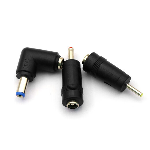 Dafuri dc DC power conversion plug adapter 5.5/2.1 female to male charger laptop adapter DC3.5x1.35 female to 5.5x2.1 male round hole power supply