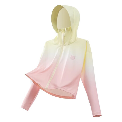 
Children's sun protection clothes for women 2025 new summer ice silk breathable boy light and cool hooded jacket Purple 150