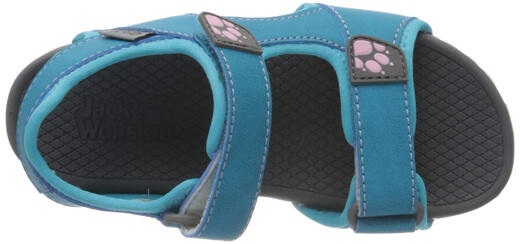 JackWolfskinWOLFSKIN Wolf Claw Unisex Kids Outfresh Luxury Sandals Blue/Gray 3.5 Little Kid