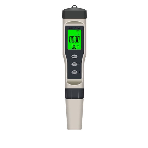 
XMSJ 10-in-1 multifunctional water quality detection pen PH pen acidity meter TDS conductivity tester Temperature salinity detection Backlight 9901TDS/PH/temperature