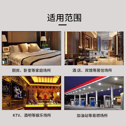 Fire blanket 1Mx1M fire blanket home kitchen commercial fiberglass fire retardant escape blanket