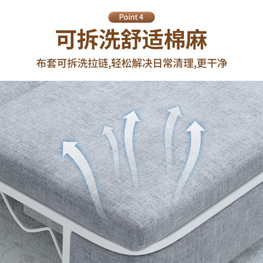 采邑折叠沙发床两用客厅折叠床小户型沙发床一体两用2025新款 【0.8m普通款】+5cm海绵