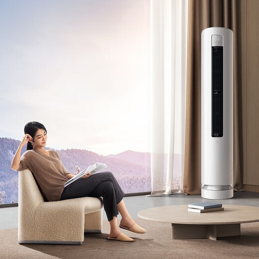 小米米家空调 3匹 巨省电 柔风风感 新一级能效 变频冷暖 自清洁客厅立式圆柱式空调柜机国家补贴