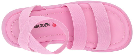 Steve Madden Girls Sammie, Pink Pink 3 Little Kid