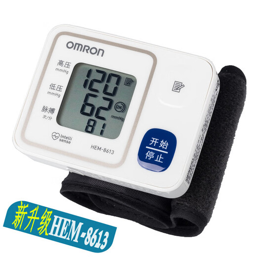 欧姆龙（OMRON）6121电子血压机计家用6160手腕式测量仪器T30J/T31/6231 T31升级款丨收纳盒+2节电池送电