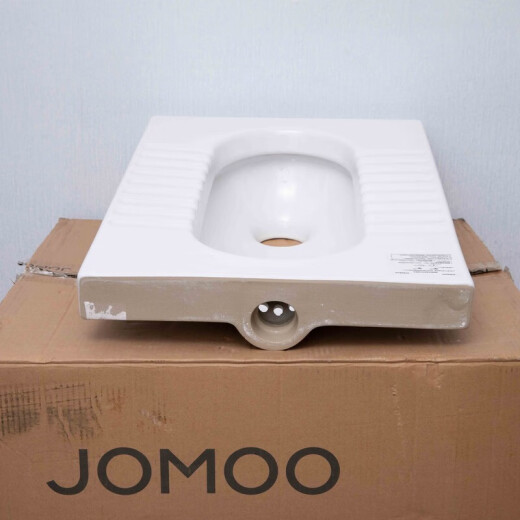 九牧（JOMOO）【门店同款】蹲坑P14126卫生间蹲坑后进前出无S弯无存水弯