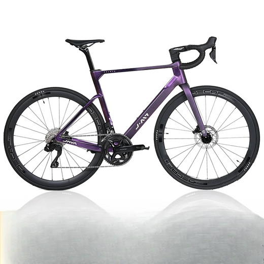 佳沃JAVA公路自行车油碟电子变速碳纤维弯把竞速赛车VOLATA R7170 紫色(电变铝轮) [480S]建议身高:166-172CM24