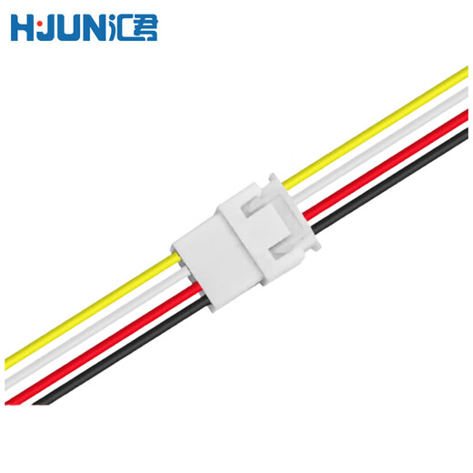 Huijun XH2.54 single-head electronic wire tin-plated rehearsal cable connecting wire male and female 4P male + female wire-10 sets 20 cm