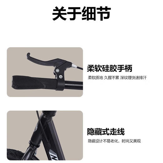 Teenagers Scooter 6-18 years old, middle-aged and old children foldable adult urban scooter pedal two-wheeler without installation Black + gift pack [air cylinder car lock car bell]
