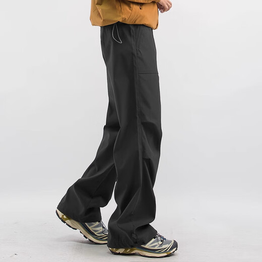 MAYBEYOND outdoor assault pants men's autumn and winter sports windproof hiking mountaineering casual straight overalls MA99 black L