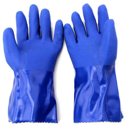 
Xin'an oil-resistant gloves protective anti-slip PVC machinery oil-resistant acid-alkali-resistant wear-resistant industrial labor protection gloves Xin'an 826 oil-resistant gloves [10 double packs] L