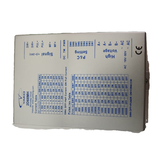 Steuerung des großen Maßstabs Stepper Motor YK86HB804432K01/6504A/YK86HB11806A/15606A YK86HB6504A+2D68MH