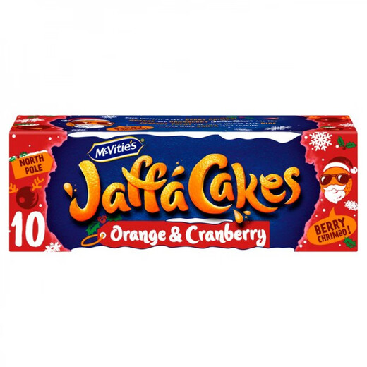 Großbritannien Jaffa Cakes Kuchen Orange/Ananas Kuchen Orange/Ananas/Cranberry Classic Orangengeschmack 30 Stück