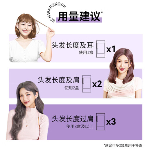 施华蔻（Schwarzkopf）泡泡染染发剂染发霜日系时尚流行色彩染染发膏上色快乳霜泡沫摩丝 粉玫甜棕 1盒【泡泡质地】