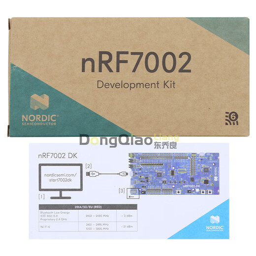 NRF7002-DK  2.4GHz 5GHz 802.11 Wi-Fi nrf5340 开发套件 NRF7002-DK