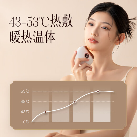 Koai Elements Xiaomei Shaving Gift Box Red Bianstone Electric Gua Sha Board Gua Sha Instrument Facial Gua Sha Facial Neck Leg Whole Body Meridian Brush Gua Sha Artifact for Christmas Gift to Girlfriend