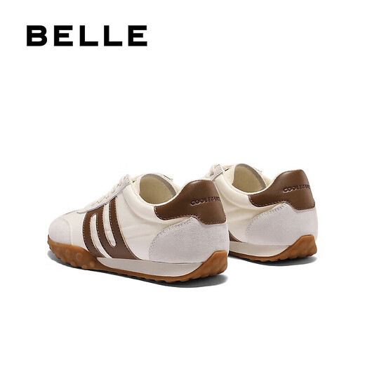 Belle (Belle) Zhang Linghe's same style rainbow bean breathable new moral training shoes women's shopping mall sports Forrest shoes D5R1DAM6 pre-sale Shell rice Zhang Linghe/Zhong Chuxi same color (hot selling color) 38