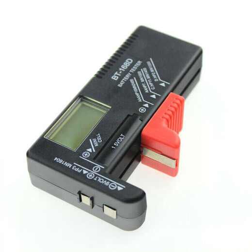 Cast solid battery power detection tester battery capacity measuring instrument power detection display electrical appliance digital display