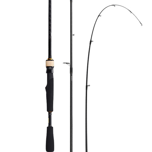 达亿瓦（DAIWA）BASSXY路亚竿路亚钓鱼竿碳素泛用微物路亚远投钓竿 682m LS.Y（2.03米中软调直柄）