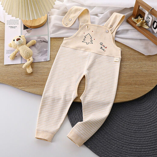 G.DuckKids Authentic Summer New Baby Baby Désorian Spring et automne STRAPS pour hommes et femmes enfants ouverts Coton Pure Pantalon Automne Pantalon Flagique Flagique Pure Coton Pur Pure [Little Pine Tree Bleu] 100 suggestions 100 cm 32 Jin [Jin est égal à 0,5 kg] toutes les tailles