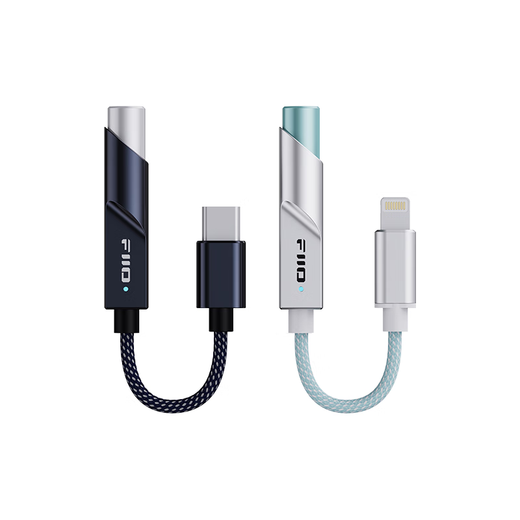 飞傲（FiiO） &翡声 KA11解码耳放HiFi电脑声卡手机功率放大器便携小尾巴转接线 黑色 Lightning版