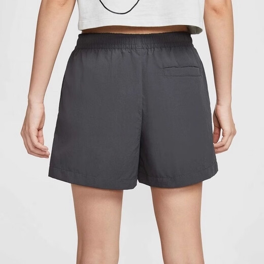 
Nike Women's Pants 2025 Summer New Sports and Casual Breathable Comfortable Elastic Woven Shorts FV6623 Dark Gray FV6623-060 S