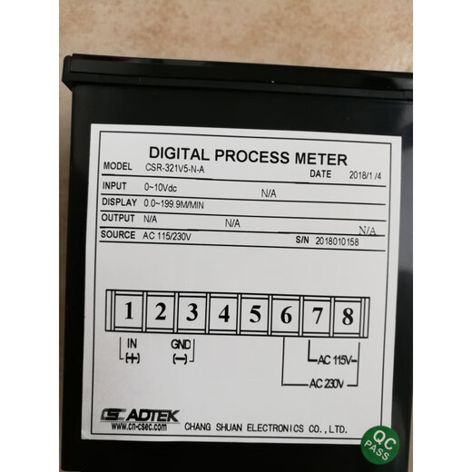 Brand new ADTEK CSR-321V5-N-A, CSN-PR-V5-N-A input DC0-10V CSN-PR-V5-N-A in stock