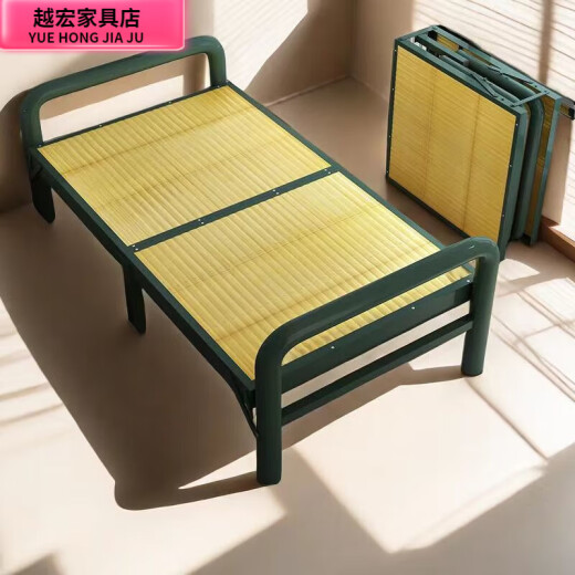 El almuerzo de Vladimi es conveniente para la siesta. Casa para adultos Camino plegable Casa de alquiler Camino de bambú acompañando cama individual Chishui Mingzhu*192 Long*95 ancho-16851