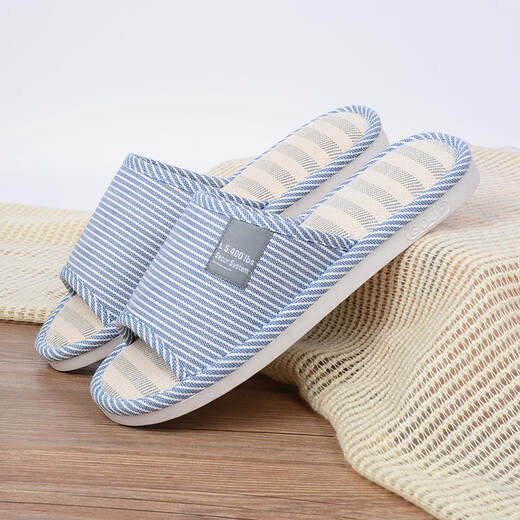 Sandalias de verano de lino de tamaño grande de Xuanmulin Four Seasons Four Seasons 47 HOMBRES HOMPRESOS ANTIA Y AUTOL ANTRADO ALGODO Y LINEN 6630 MARRÓN 35-36 36-37 APTITA PARA PESTORES DE TIZ