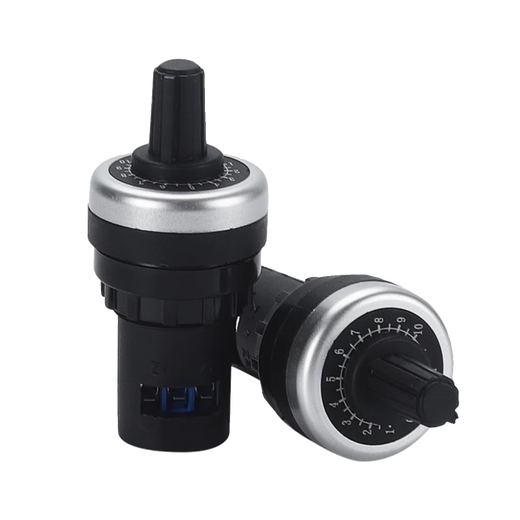 Noran frequency converter potentiometer LA42DWQ-22 precision speed regulator with knob opening 22mm 10K