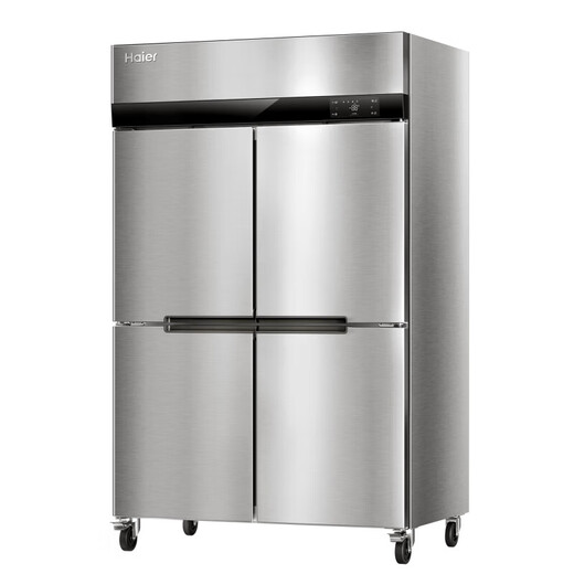 Haier commercial kitchen four-door two-door six-door refrigerator freezer freezer hotel kitchen refrigerator cake room milk tea shop canteen chef freshness workbench freezer [Haifeng series] air-cooled 926C2D2W new 846 liters