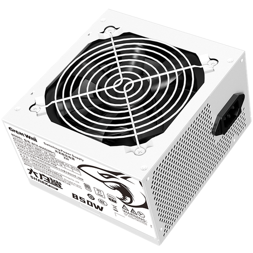 
Great Wall GREAT WALL Great Wall Power Supply (Great Wall) Great White Shark ATX3.1/80PLUS White Brand Certified White 650W/750W/850W Direct Desktop Power Supply Great White Shark (White) Rated 850W (ATX3.1)