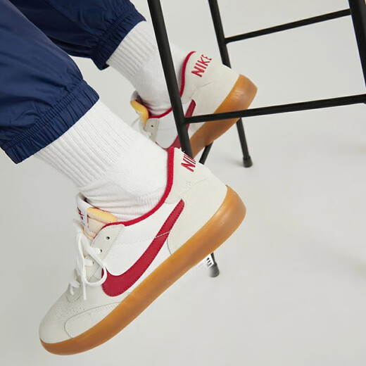 耐克（NIKE）男鞋2025新款夏季运动鞋SB HERITAGE VULC低帮板鞋缓震休闲鞋 CD5010-100狼灰白红 40