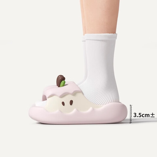 Chedoir2025 Nouveau style de pantoufles de pomme de canard mandarin pour hommes et femmes couples d'été intérieur et extérieur décontracté.
