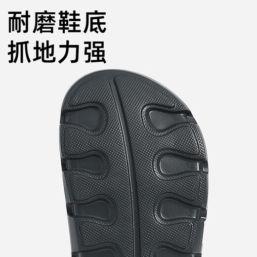 安尚芬洞洞鞋男款夏季户外穿厚底防臭防滑透气凉鞋开车运动沙滩拖鞋男士 灰色 42-43 适合41-42（内长260mm）