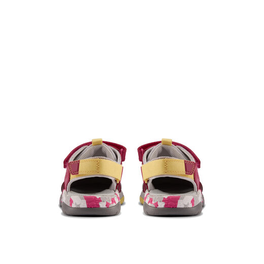 Clarks Girls Steggy Roar, Pink Combo Pink Combo 10.5 Big Kid